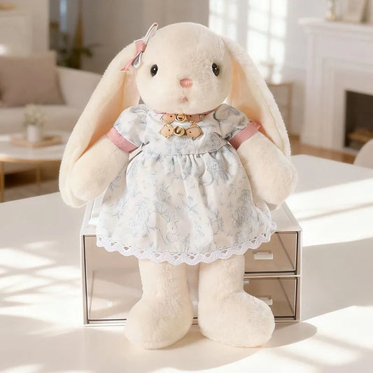 Dressed Rabbit Doll, Six Characters, 30 cm and 45 cm, Ages 6+, side view