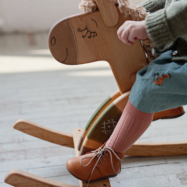 Wooden rocking horses for toddlers