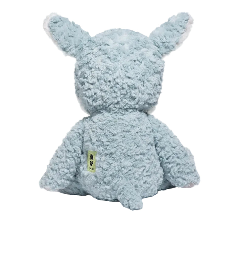 Large Animal Plush Toy, Soft Stuffed Donkey or Fox Doll, 45, 60 cm, close-up detail