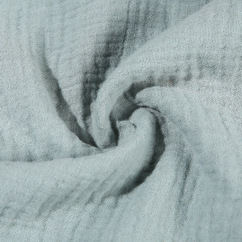 Cat Muslin Baby Comforter, 30cm Cotton Gauze, top view