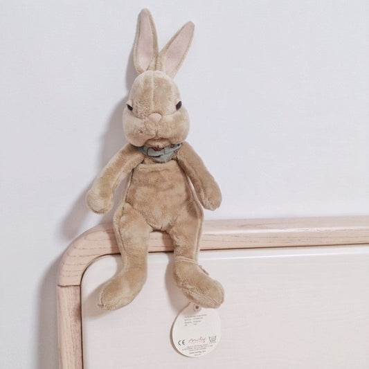 Plain Rabbit Soft Toy, Simple Bunny Doll in Off White or Brown, 23 cm, 30 cm, 40 cm, front view