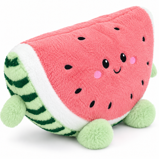 Watermelon Plush Toy, side view